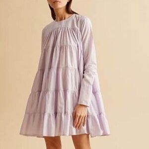 - NEW Merlette Lavender Ash Soliman Dress